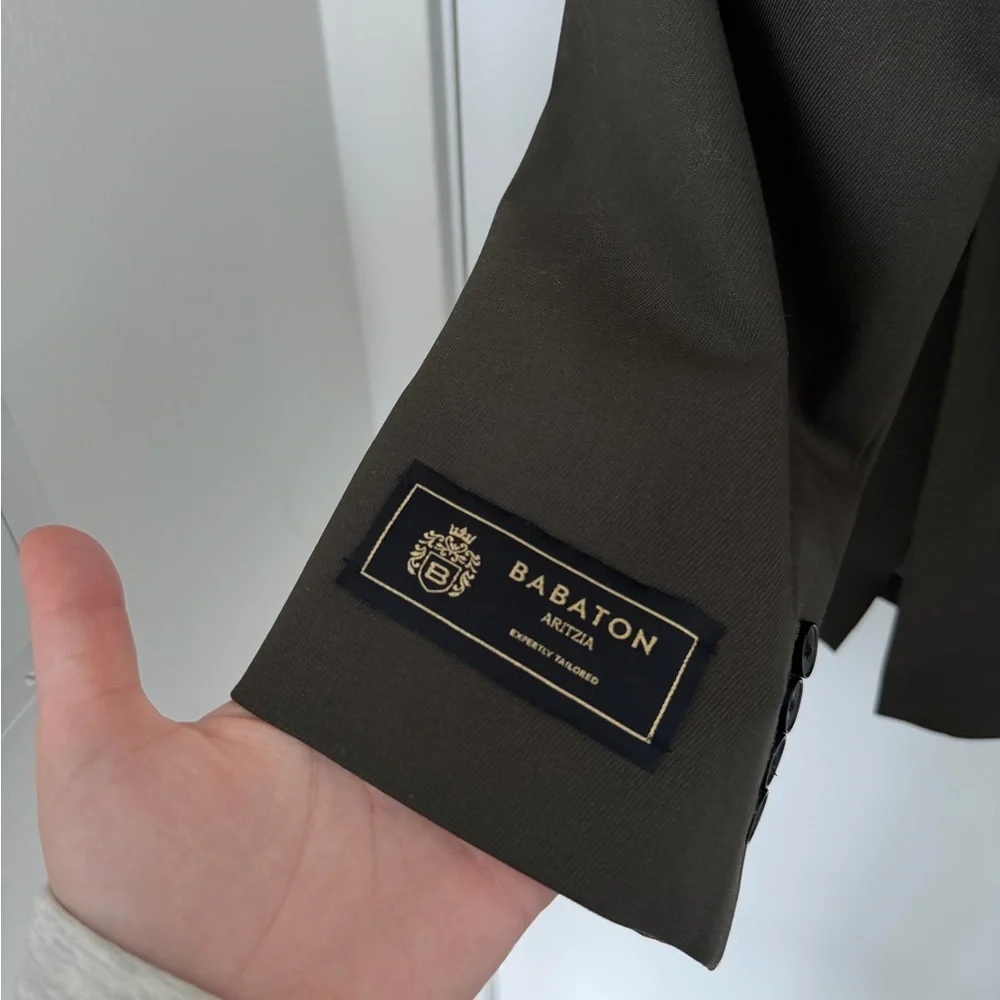 Babaton Dark Olive Blazer - Picture 9 of 11